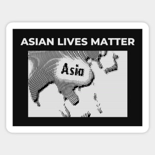 Asian lives matter Sticker